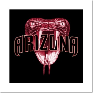 Arizona Fangs Red Posters and Art